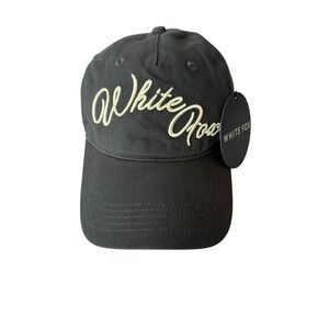 New White Fox Hat Unisex One size Charcoal Lucky Thirteen Elsa